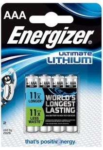 Energizer Group Polska Sp. z o.o. BATERIA LITHIUM AAA L92 /4 szt. 6352 (635233) - Baterie i akcesoria - miniaturka - grafika 3