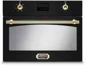 Kuchenki mikrofalowe do zabudowy - Lofra Retro Dolcevita 60 Nero Matt MICROWAVE/C - miniaturka - grafika 1