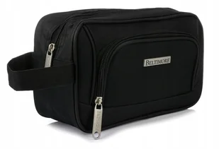 Beltimore Kosmetyczna męska czarna podróżna wodoodporna Beltimore R27 - Kosmetyczki, organizery i kuferki - miniaturka - grafika 2