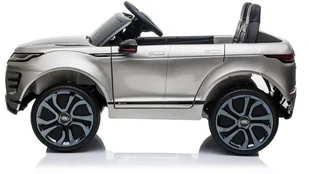LEAN Auto na Akumulator Ranger Rover Evoque Srebrny Lakierowany 6592 - Pojazdy elektryczne dla dzieci - miniaturka - grafika 5