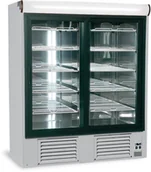 Szafy i witryny chłodnicze - Igloo Szafa chłodnicza przeszklona OLA 2 OL100.2 - miniaturka - grafika 1