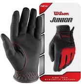Golf - Wilson Rękawica młodzieżowa z Noir-Rouge L - miniaturka - grafika 1