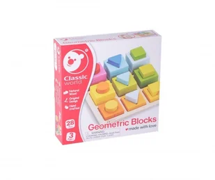Classic World Układanka Geometryczna Klocki Sorter Classic World CW3538 - Sortery dla dzieci Classic World Układanka Geometryczna Klocki Sorter Classic World CW3538 - Sortery dla dzieci - miniaturka - grafika 18