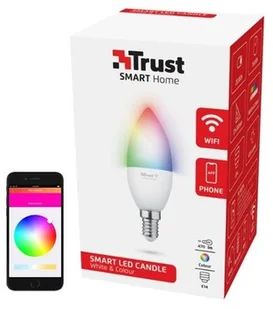 TRUST Inteligentna żarówka LED TRUST 71280 5W E14 WiFi - Żarówki LED - miniaturka - grafika 2