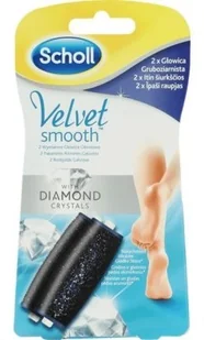 Scholl Wymienne gruboziarniste głowice obrotowe do elektrycznego pilnika - Velvet Smooth Wet&Dry Diamond Crystal - Pielęgnacja stóp - miniaturka - grafika 6