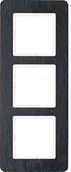 Klawisze i ramki - LEDart ETI Q7 3-krotna-łupek 10136030 - miniaturka - grafika 1