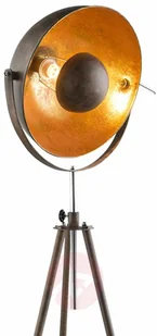Globo Lighting Stojąca LAMPA podłogowa XIRENA 58307 sztalugowa OPRAWA na trójnogu satelite kopuła retro rdza XIRENA 58307 - Lampy stojące - miniaturka - grafika 4