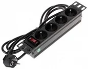 Listwy zasilające - ABCVISION Listwa zasilająca PD-4/R10 Rack 10'' PD-4/R10 - miniaturka - grafika 1