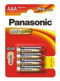 Panasonic 1x4 Pro Power LR 03 Micro AAA LR03PPG/4BP - Baterie i akcesoria - miniaturka - grafika 3