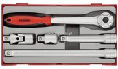 Klucze i nasadki - TENG TOOLS Zestaw pokrętła zapadkowego 1/2" TT1205 03570108 - miniaturka - grafika 1