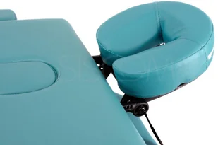 BODYFIT Łóżko do masażu 2 segmentowe BODYFIT, turkusowe, 216x82 cm - Łóżka - miniaturka - grafika 17