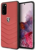 Etui i futerały do telefonów - Ferrari Hardcase FEHQUHCS62RE S20 G980 czerwony/red Heritage - miniaturka - grafika 1
