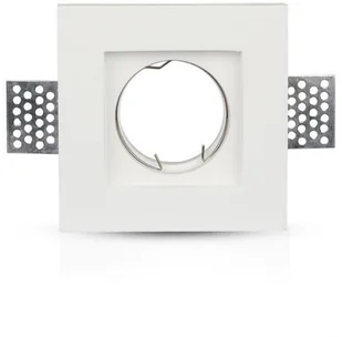 v-tac Oprawa Oczko V-TAC GIPS GU10 Wpuszczana Kwadrat 100x100x30 Biały VT-765 - Oprawy, klosze i abażury - miniaturka - grafika 7