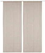 Kinder party - Linder 0189/29/415/60 X 160 zdjęcia Tag len beżowy karnisz 0189 /29/415/60X160 - miniaturka - grafika 1