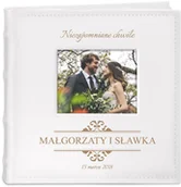 Albumy fotograficzne - NA Murrano Album Zdjęcia GRAWER Prezent Rocznicę ALB-SO-WH-CO2-009 - miniaturka - grafika 1