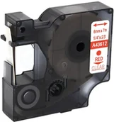 Etykiety do drukarek - Dymo strefadrukarek.pl Taśma D1 43612 6mm x 7m przeźroczysta czerwony nadruk - zamiennik | OSZCZĘDZAJ DO 80% - ZADZWOŃ! 730811399 PROMOCJA! D1-43612 - miniaturka - grafika 1