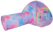 Namioty i tipi dla dzieci - BINO Namiot z tunelem jednorożce - miniaturka - grafika 1