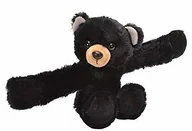 Maskotki i pluszaki - Wild Republic 1955 Huggers OSO futerko pluszowe zwierzątko z bransoletką zatrzaskową, czarny miś 18083 - miniaturka - grafika 1