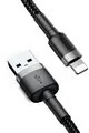 Baseus KABEL USB CAFULE LIGHTNING CABLE 50CM GREY/BLACK - Kable USB - miniaturka - grafika 3