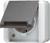 Gniazdka elektryczne - Jung JUNG 820 W gniazdo wtykowe z zestykiem ochronnym 820W - miniaturka - grafika 1