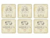 Pozostałe akcesoria barmańskie - Pimpernel podstawki  VIN de France  -częściowy zestaw 63 D8262 - miniaturka - grafika 1