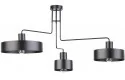 Lampa wisząca Vasco 3 x 60 W E27 czarna Lampa wisząca Vasco 3 x 60 W E27 czarna (31553) - Lampy sufitowe - miniaturka - grafika 2