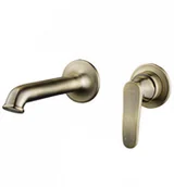 Baterie podtynkowe - Omnires AD5115BR ART DECO Bateria umywalkowa podtynkowa BRĄŻ ANTYCZNY - miniaturka - grafika 1