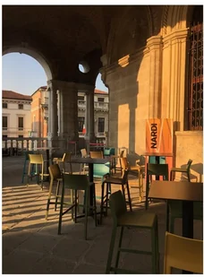 Nardi Stołek wysoki ogrodowy Trill turkusowy 40350.49.000 - Pozostałe meble ogrodowe - miniaturka - grafika 4