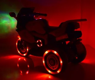 Super-Toys DUŻY MOTOR ŚCIGACZ STRONG 2 EXCLUSIVE/518 DLX-518-CZERWONY - Pojazdy elektryczne dla dzieci - miniaturka - grafika 22