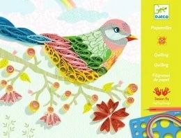 Djeco papierowy zestaw kreatywny Słowik i jeleń - Zabawki kreatywne - miniaturka - grafika 2