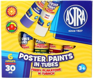 Astra Farby plakatowe w tubie - Farby i media malarskie - miniaturka - grafika 2