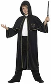 Stroje karnawałowe - Smiffys Wizard Cloak, rozmiar S, czarny 45604SM - miniaturka - grafika 1