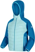 Kurtki i kamizelki sportowe męskie - Regatta Regatta Kielder Hybrid IV Jacket Kids, cool aqua/blue aster 11-12 Y | 152 2021 Kurtki hybrydowe RKN099   E8GC11 - miniaturka - grafika 1