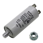Akcesoria car audio - Miflex Kondensator rozruchowy kondensator silnika 3,5f 450 V 25 X 58 mm wtyczka M8; MIFLEX 3,5uf 312767 - miniaturka - grafika 1