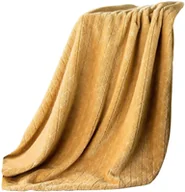 Koce - Euro Firany Koc Flanelowy Design Cindy4 Miodowy 170x210 1212087 - miniaturka - grafika 1