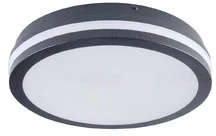 Kanlux plafon zewnętrzny LED z czujnikiem ruchu Beno 24W NW-O-SE GR 24W 1920lm 4000K 26cm szary IP54 33345 33345 - Lampy ogrodowe - miniaturka - grafika 3