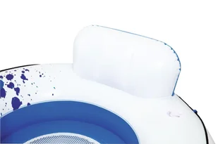 Bestway 43108 pływak basenowy i plażowy Niebieski, Biały Siedzisko do pływania Winyl, Swim ring - Materace dmuchane i koła do pływania - miniaturka - grafika 4