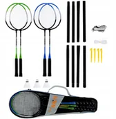 Badminton - Rakietki Paletki Do Badmintona + Siatka Lotki 6w1 - miniaturka - grafika 1