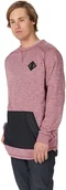 Bluzy męskie - Burton bluza męska CAPTION CREW WINO HEATHER - miniaturka - grafika 1