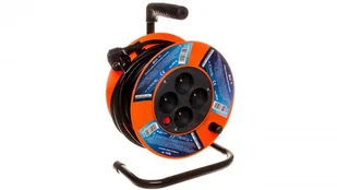 Emos PL Sp. z o.o. Przedłużacz ZWIJANY / 4G / PVC / 3x1 / 15 m P194151 - Przedłużacze i rozgałęźniki - miniaturka - grafika 3