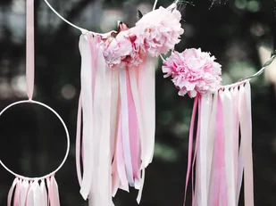 PartyDeco Tasiemka satynowa, różowa jasna, 6 mm / 25 m TS6-081J - Pasmanteria - miniaturka - grafika 4