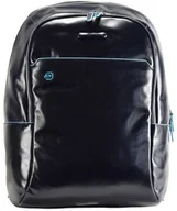 Torby na laptopy - Piquadro Blue Square Plecak składany skórzany 39 cm z przegrodą na laptopa nachtblau CA3214B2-BLU2 - miniaturka - grafika 1
