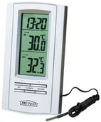Stacje pogodowe - METEO STACJA POGODY ZEGAR TERMOMETR SP0 - miniaturka - grafika 1