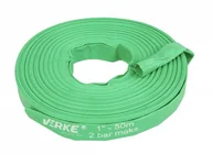 Węże ogrodowe i zraszacze - VERKE WĄŻ DO WODY GUMOWY POMPA STRAŻACKI 1'' 50M VERKE V60126 V60126 - miniaturka - grafika 1