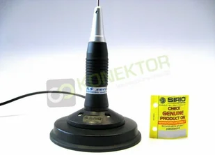 Sirio AS-100 (AS100) MAG 125 (duży magnes 12,5cm) Antena CB magnesowa 102cm kabel 3,60m - Akcesoria do CB Radia Sirio AS-100 (AS100) MAG 125 (duży magnes 12,5cm) Antena CB magnesowa 102cm kabel 3,60m - Akcesoria do CB Radia - miniaturka - grafika 1