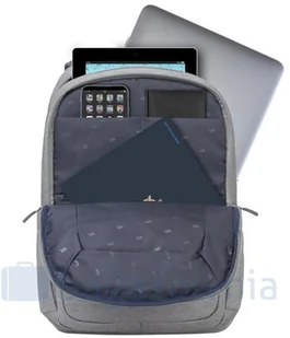 Rivacase Plecak na laptop 15,6" Suzuka 7760 Szary 7760 Grey - Torby na laptopy - miniaturka - grafika 7