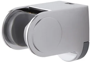 Uchwyt ścienny półokrągły chrom 59105-0001 - Słuchawki prysznicowe - miniaturka - grafika 2