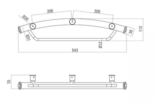 Deante Uchwyt z wieszakiem Vital NIV041H - Akcesoria łazienkowe - miniaturka - grafika 6