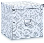 Pudła i pojemniki do przechowywania - Zeller pudełko do przechowywania, materiał karton, stabilne, składane, różne kolory i rozmiary, 33,5 x 33 x 32 cm 17974 - miniaturka - grafika 1