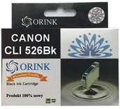 Tusze zamienniki - ORINK Tusz do Canon CLI-526 black Tusz do Canon CLI-526 black cli526bk - miniaturka - grafika 1